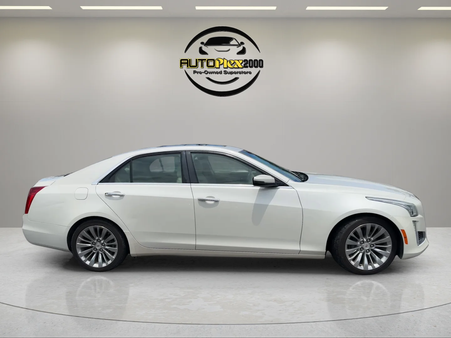 Used 2014 White Cadillac 2.0L Turbo Luxury image 8