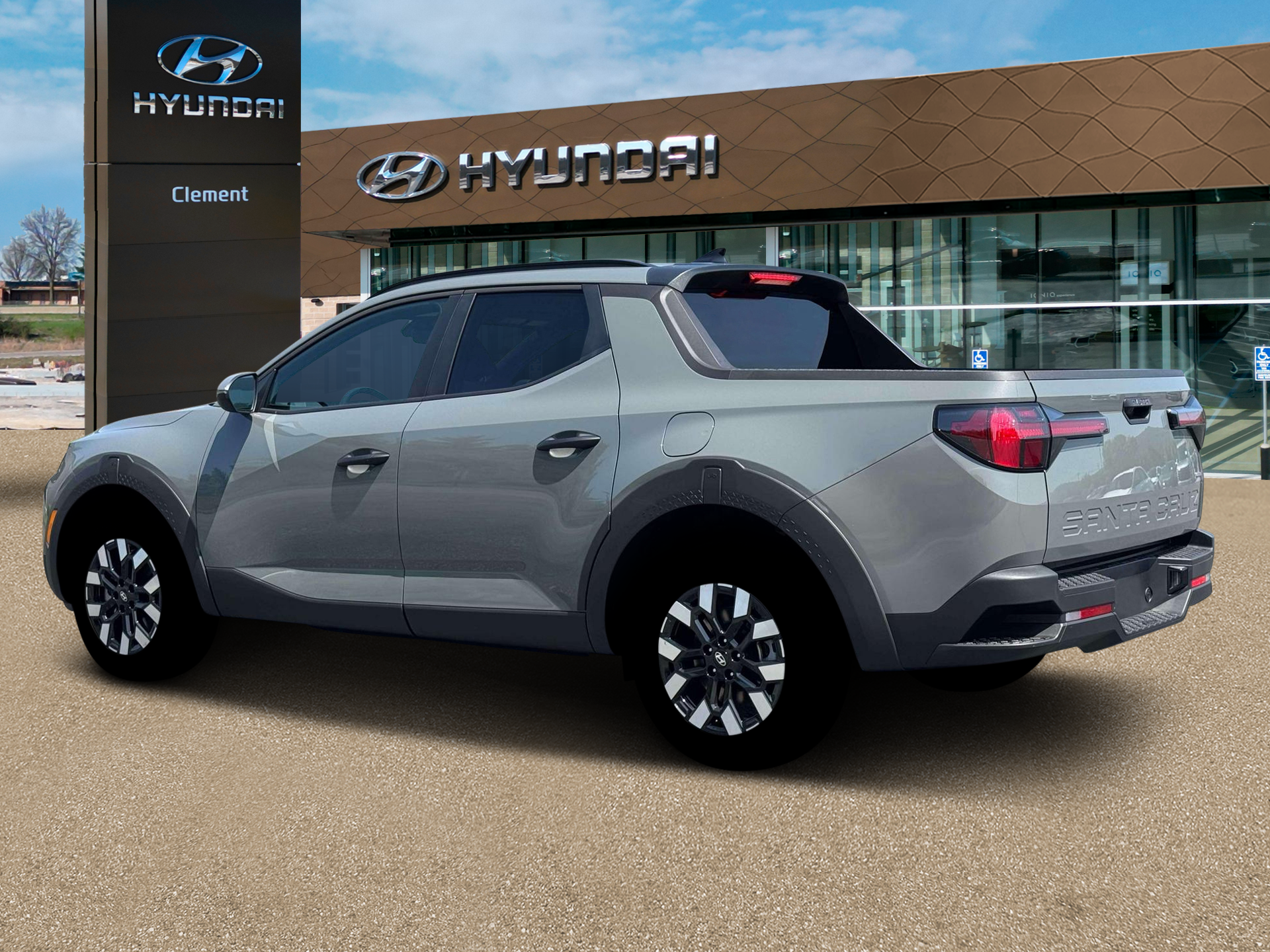 New 2026 Gray Hyundai SEL AWD image 4