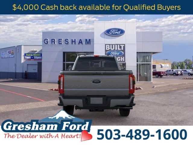 New 2026 Carbonized Gray Metallic Ford Lariat image 5