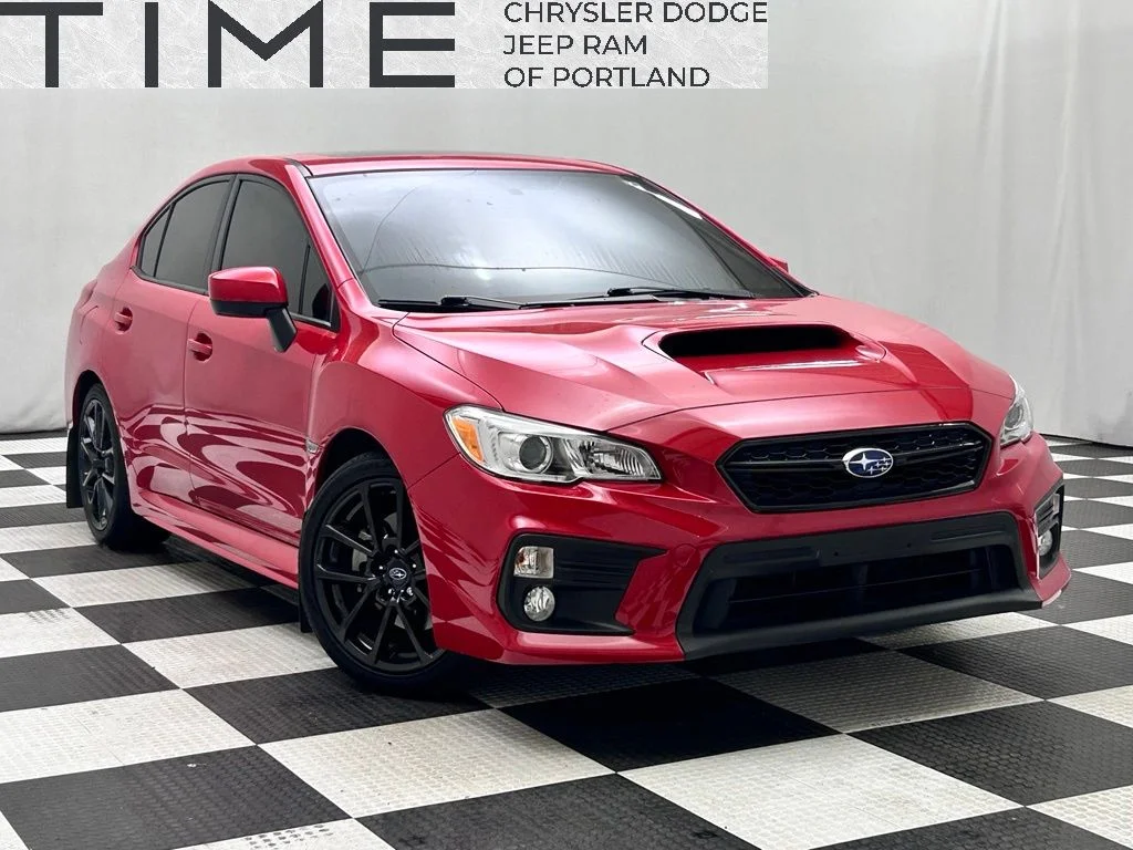 Used 2021 Red Subaru Premium image 1