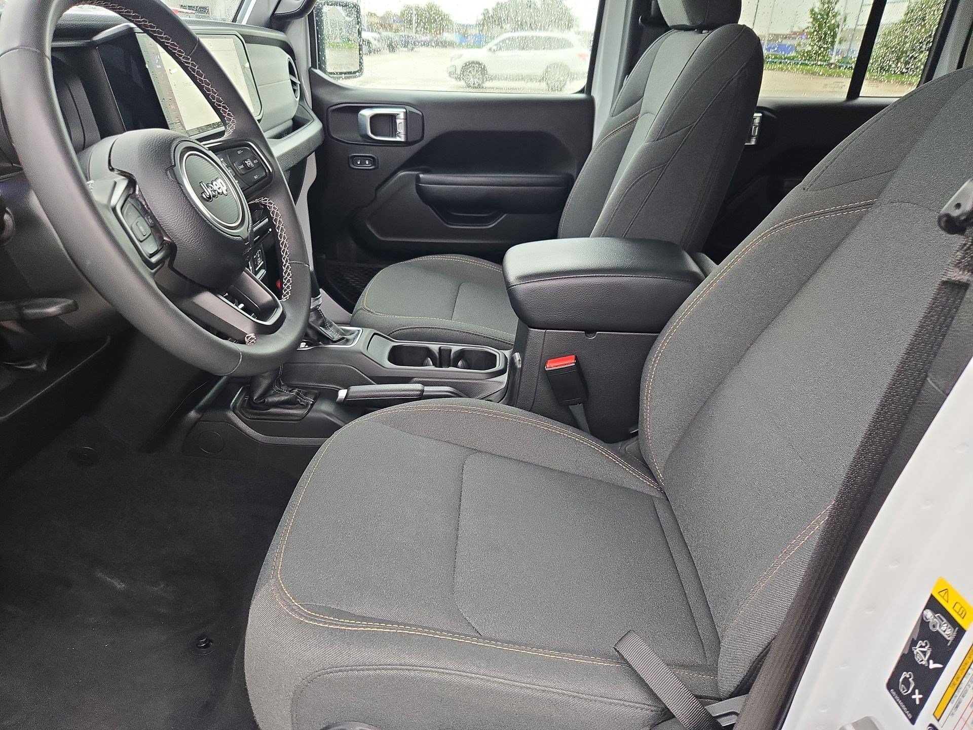 Used 2025 Bright White Clearcoat Jeep Sport S image 15