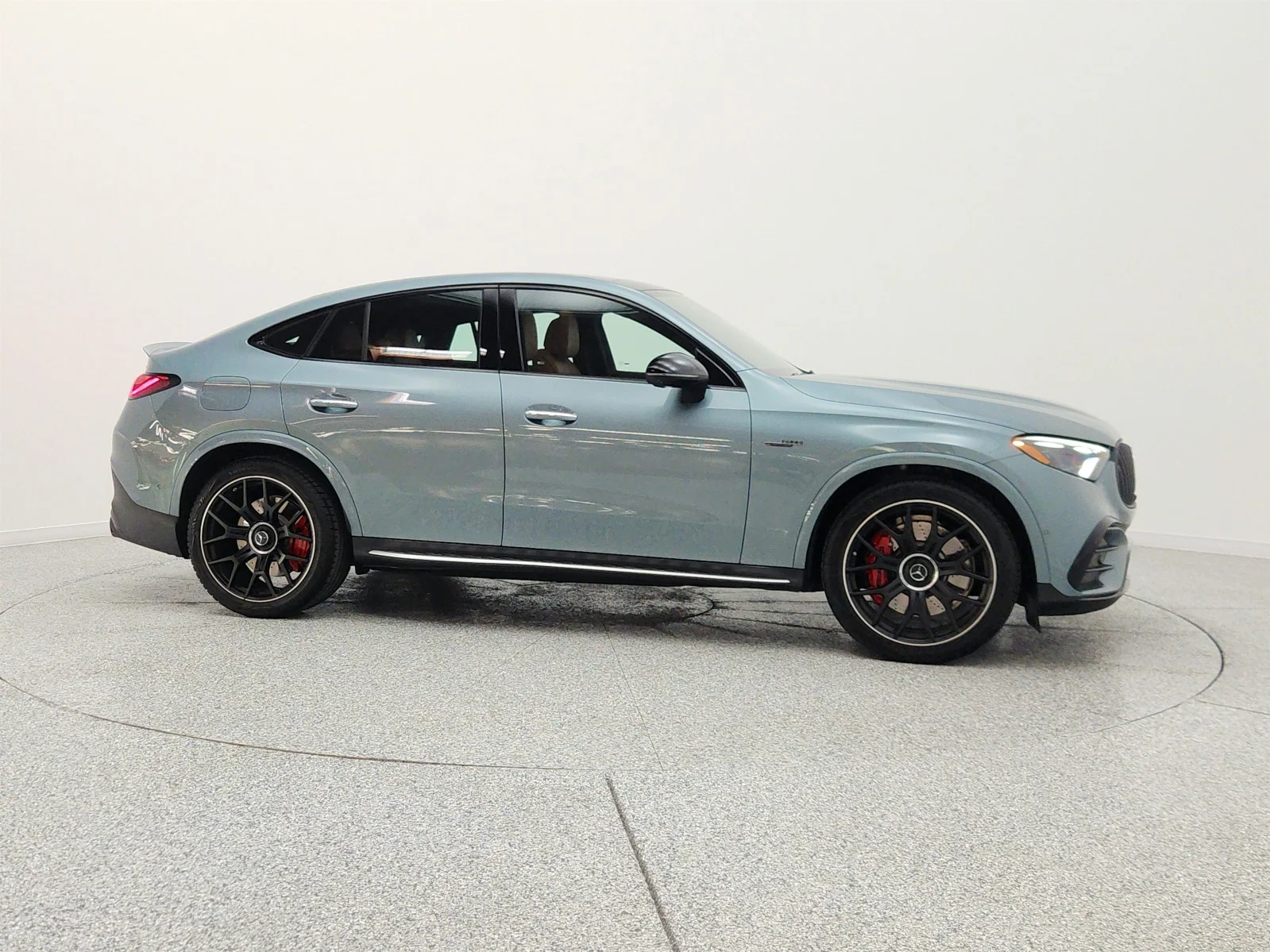 Used 2025 Verde Silver Metallic Mercedes-Benz AMG® GLC 63 S E Performance 4MATIC Coupe image 4