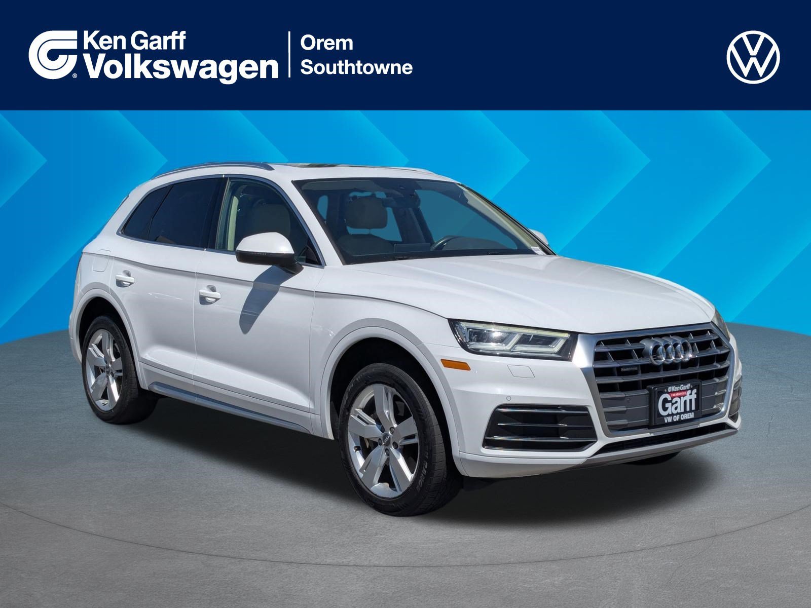 Used 2019 Ibis White Audi Premium Plus image 1