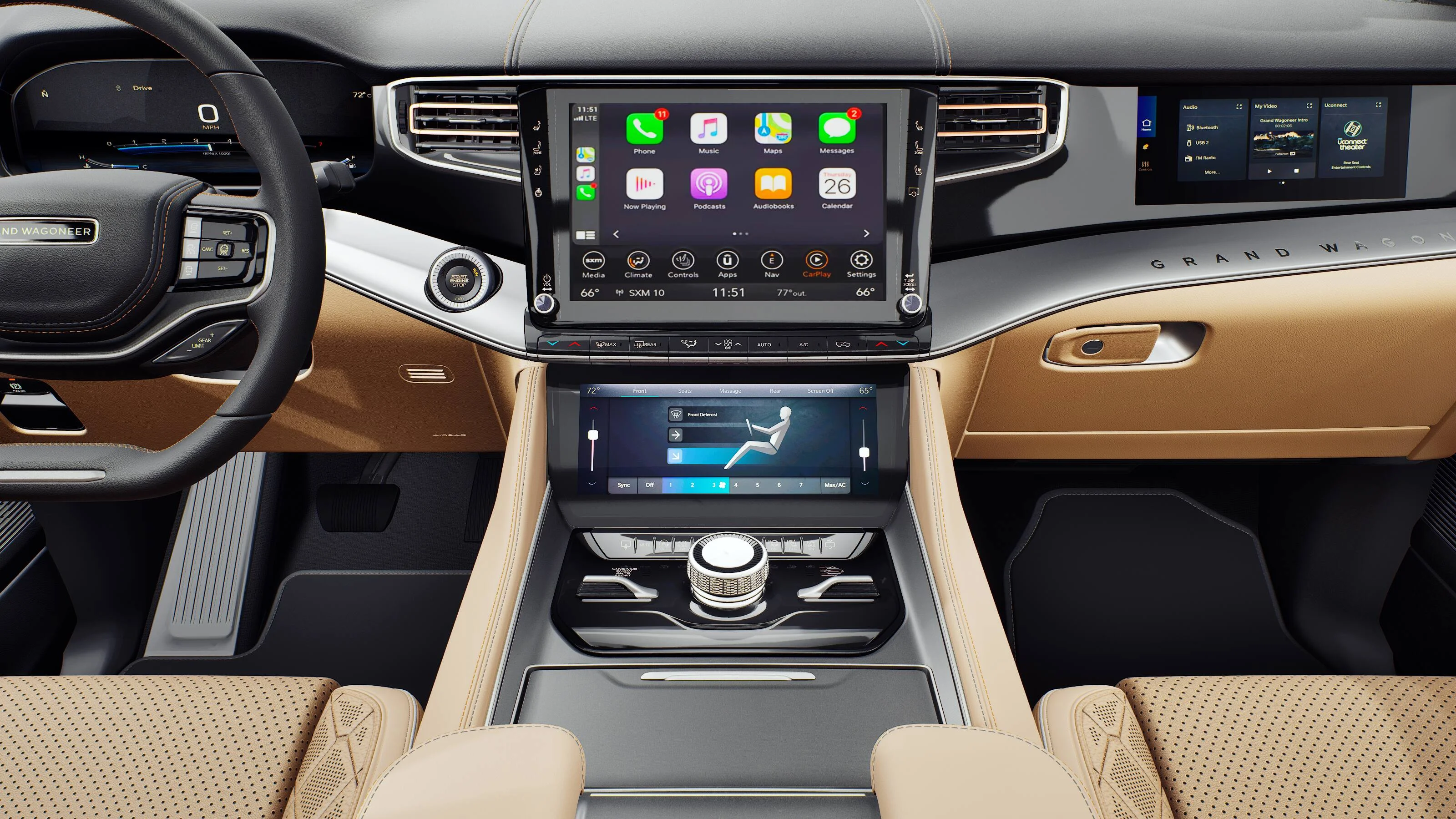 New 2027 Ember Pearl-Coat Paint Jeep Grand Wagoneer image 5