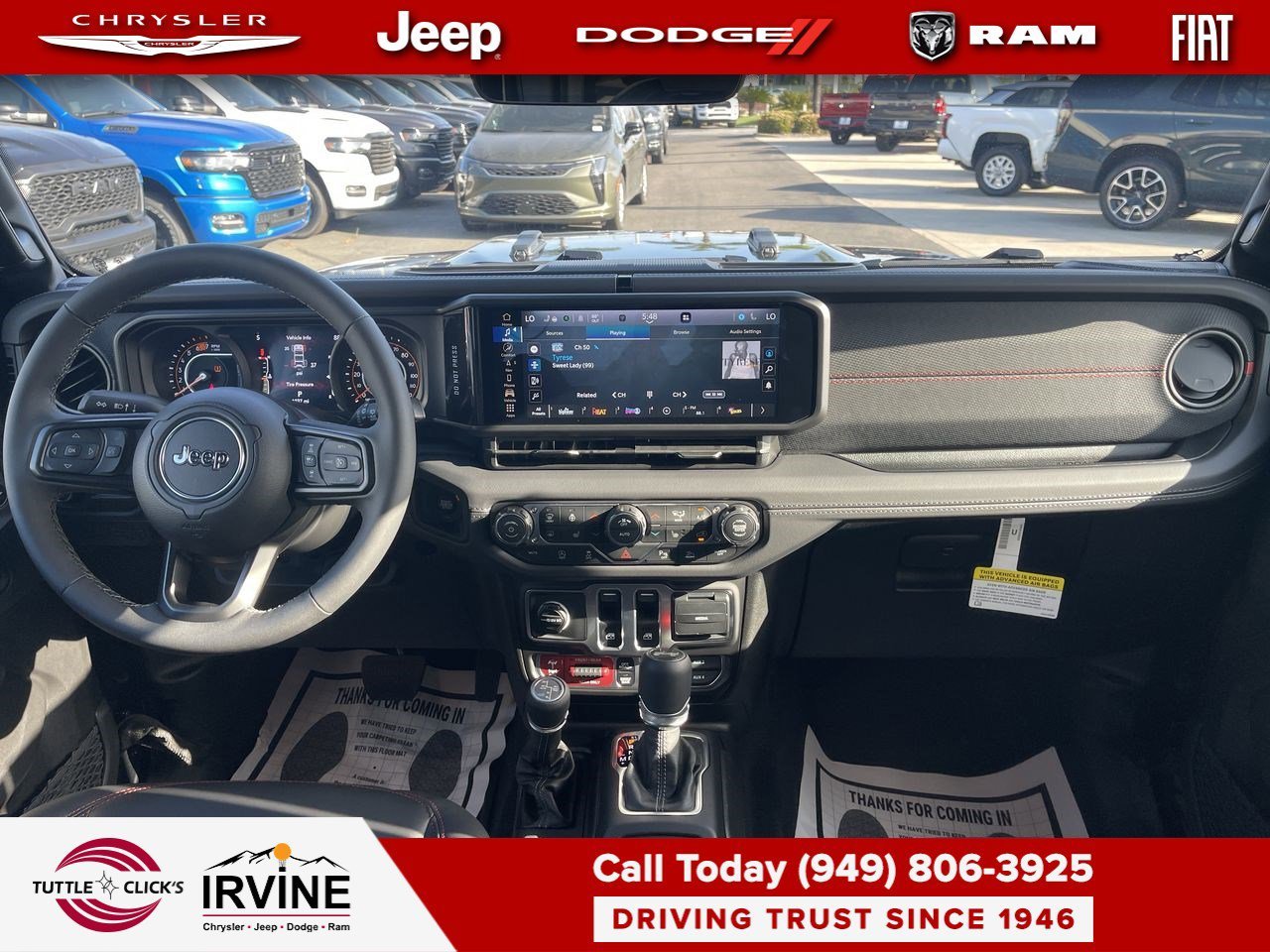 Used 2026 Black Clearcoat Jeep Rubicon X image 12