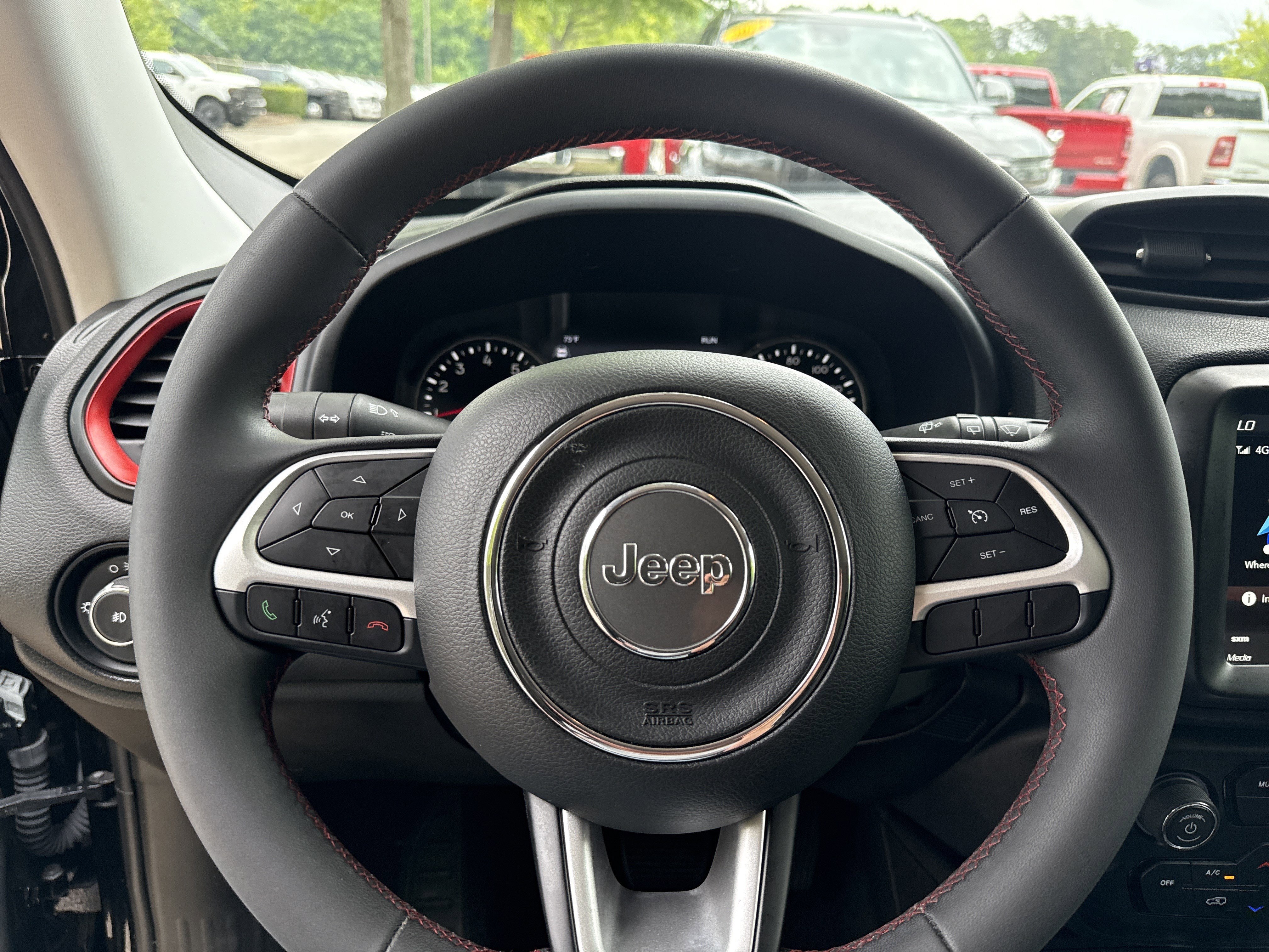 Used 2023 Black Clearcoat Jeep Trailhawk image 23
