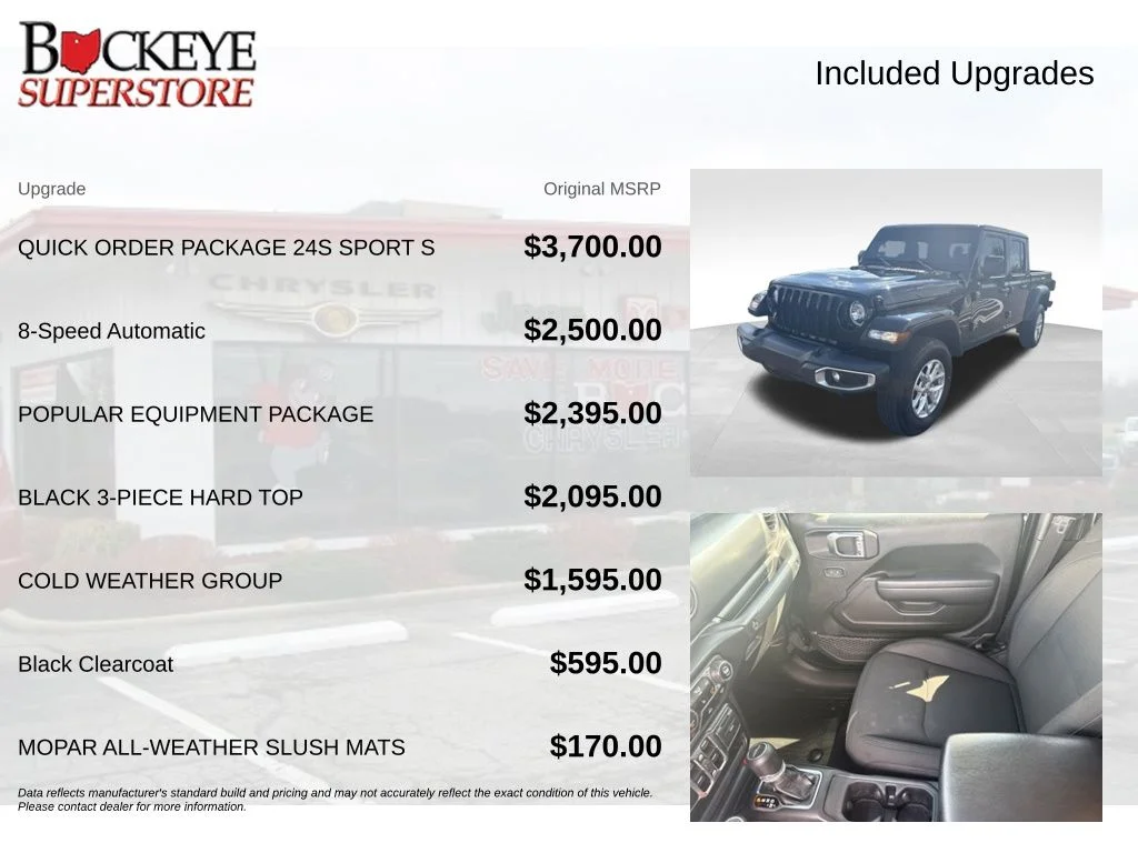 Certified Used 2023 Black Jeep Sport S image 9