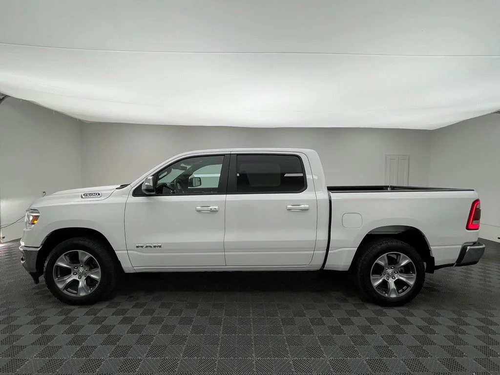 Used 2023 Ivory White Tri-Coat Pearlcoat Ram Laramie image 11