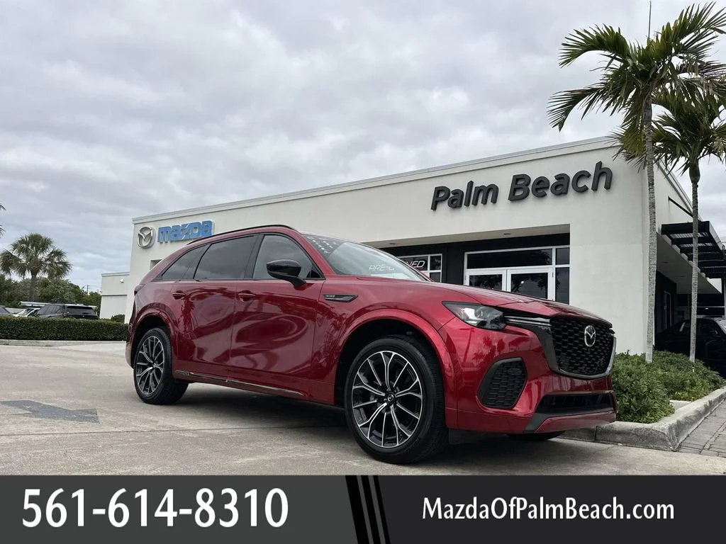 Certified Used 2025 Red Crystal Mazda 3.3 Turbo S Premium Plus image 1