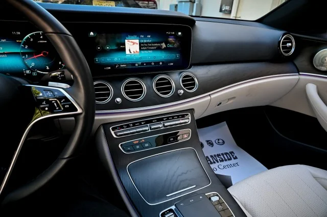 Used 2023 BLUE Mercedes-Benz E 350 image 33