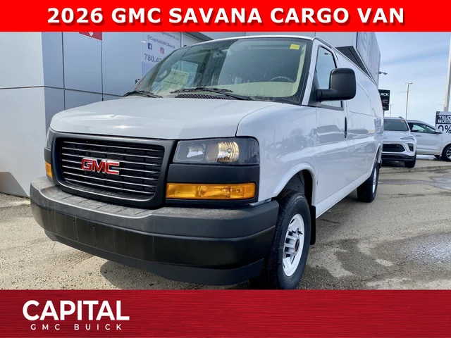 2026 GMC Savana Cargo Van RWD 3500 155