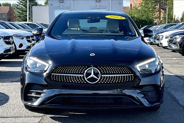 Certified Used 2023 Black Mercedes-Benz E 450 image 2