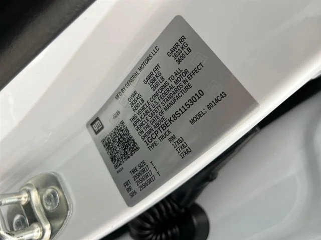 Certified Used 2025 White Chevrolet Work Truck image 42