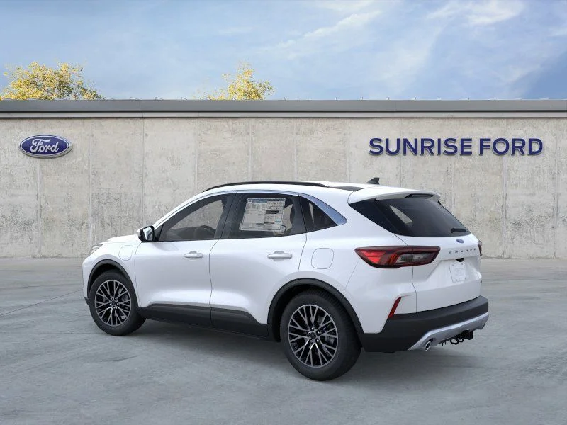 New 2025 Space Silver Metallic Ford Plug-in Hybrid image 4