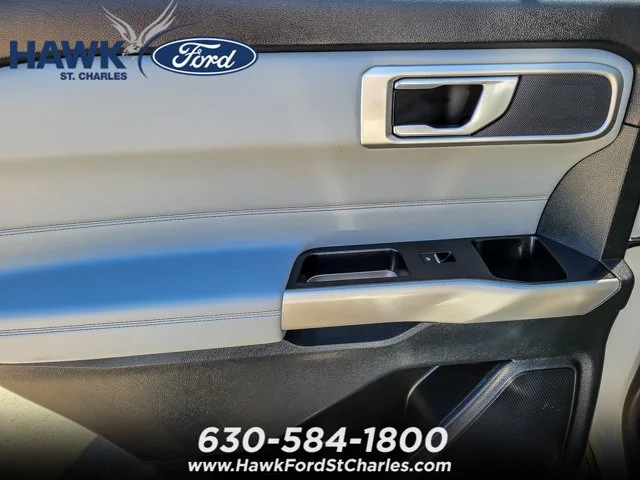Certified Used 2023 White Metallic Ford XLT image 48