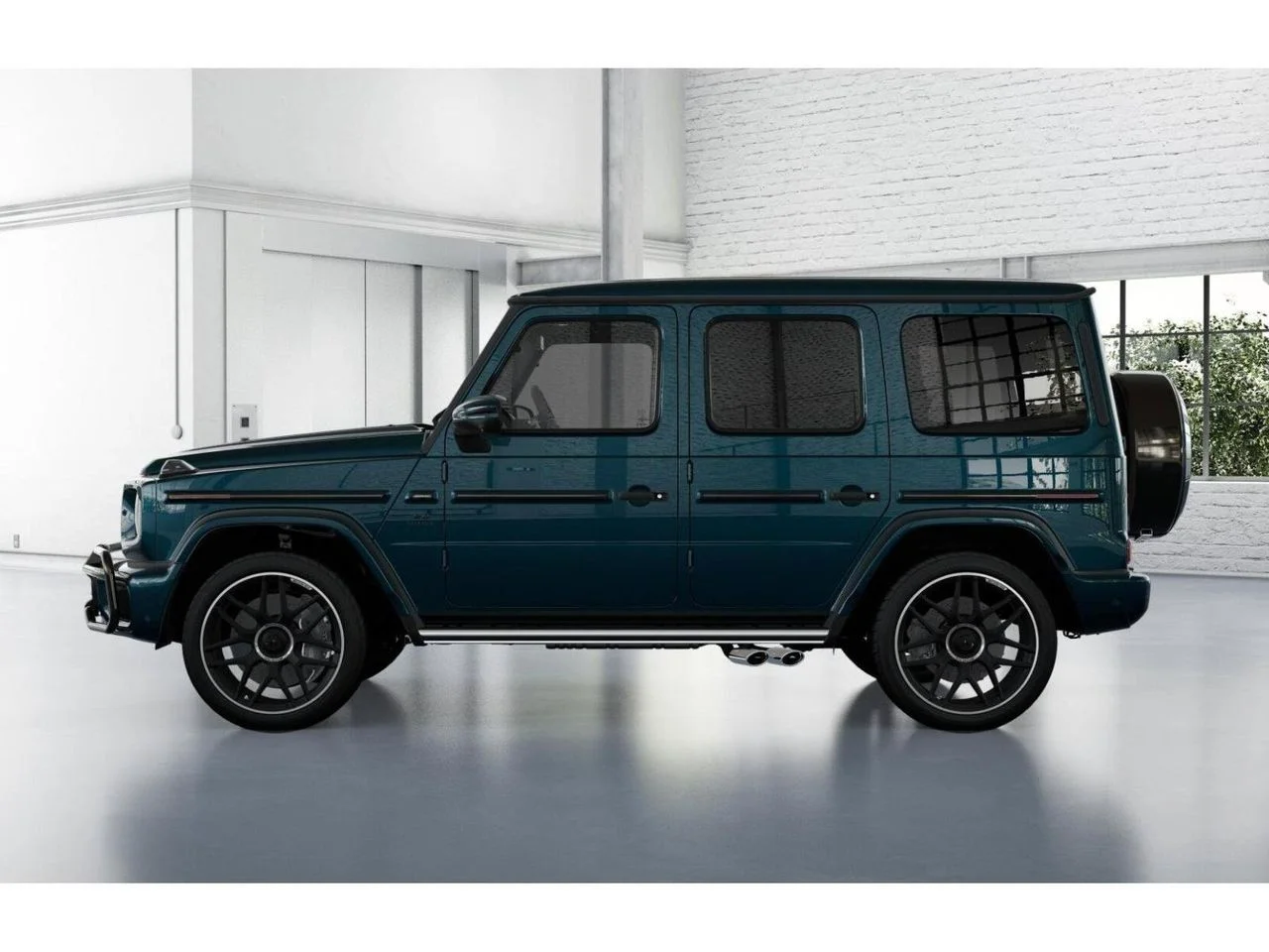 New 2027 MANUFAKTUR Sea Blue metallic Mercedes-Benz AMG® G 63 SUV image 34