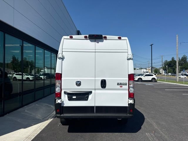 Used 2025 Bright White Clearcoat Ram High Roof image 4