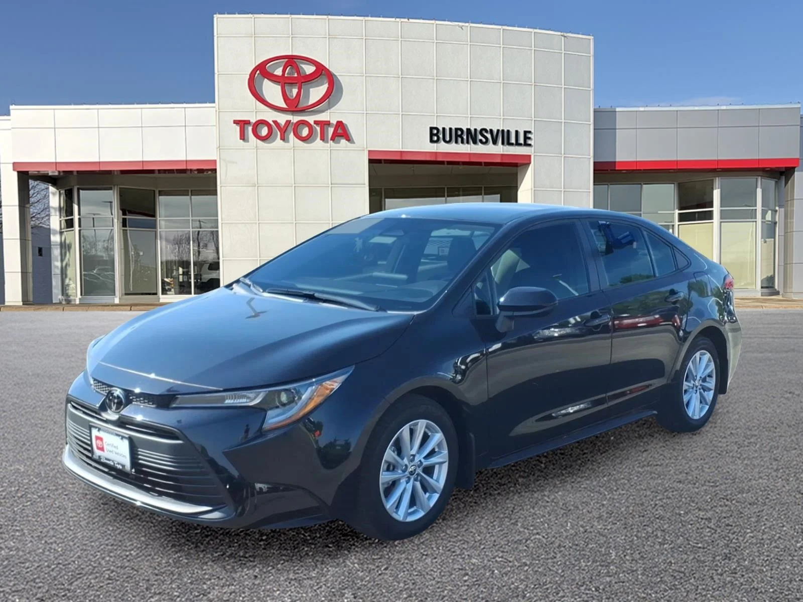 Certified Used 2024 Black Toyota LE image 8