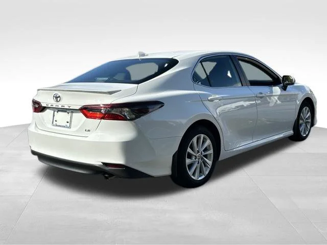 Used 2024 White Toyota LE image 5