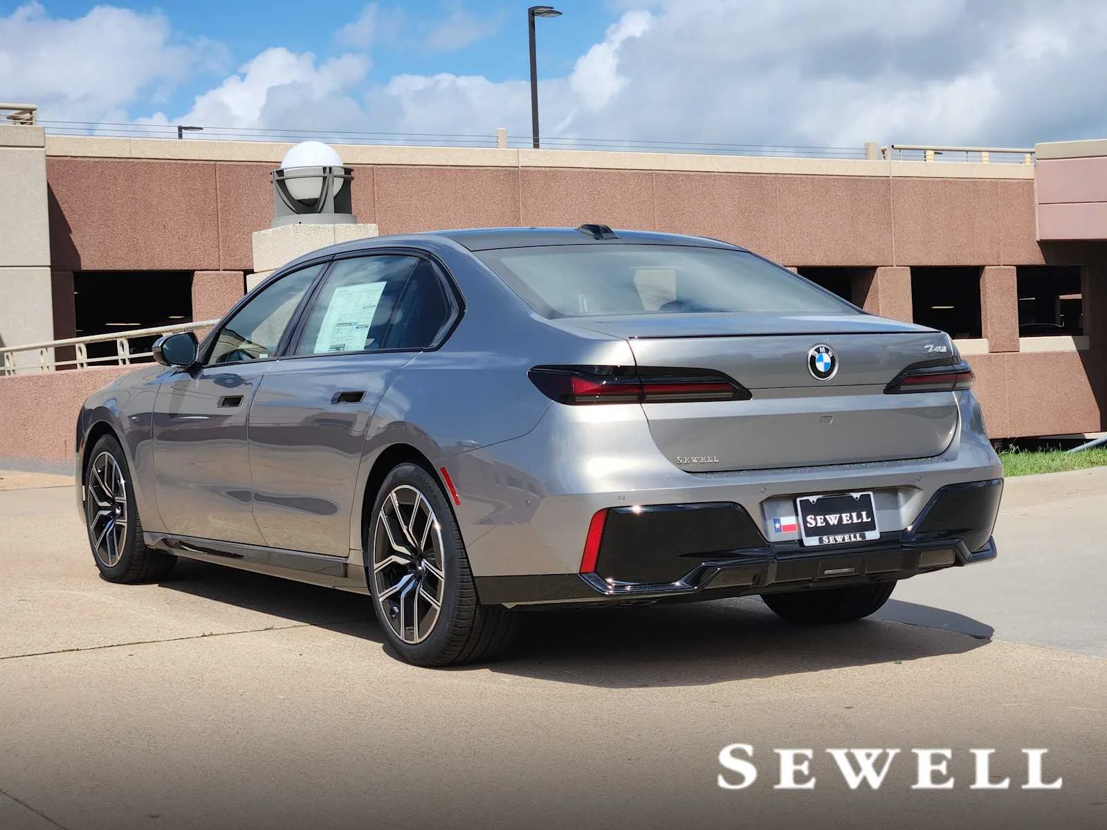 New 2026 Oxide Grey Metallic BMW 740i image 3