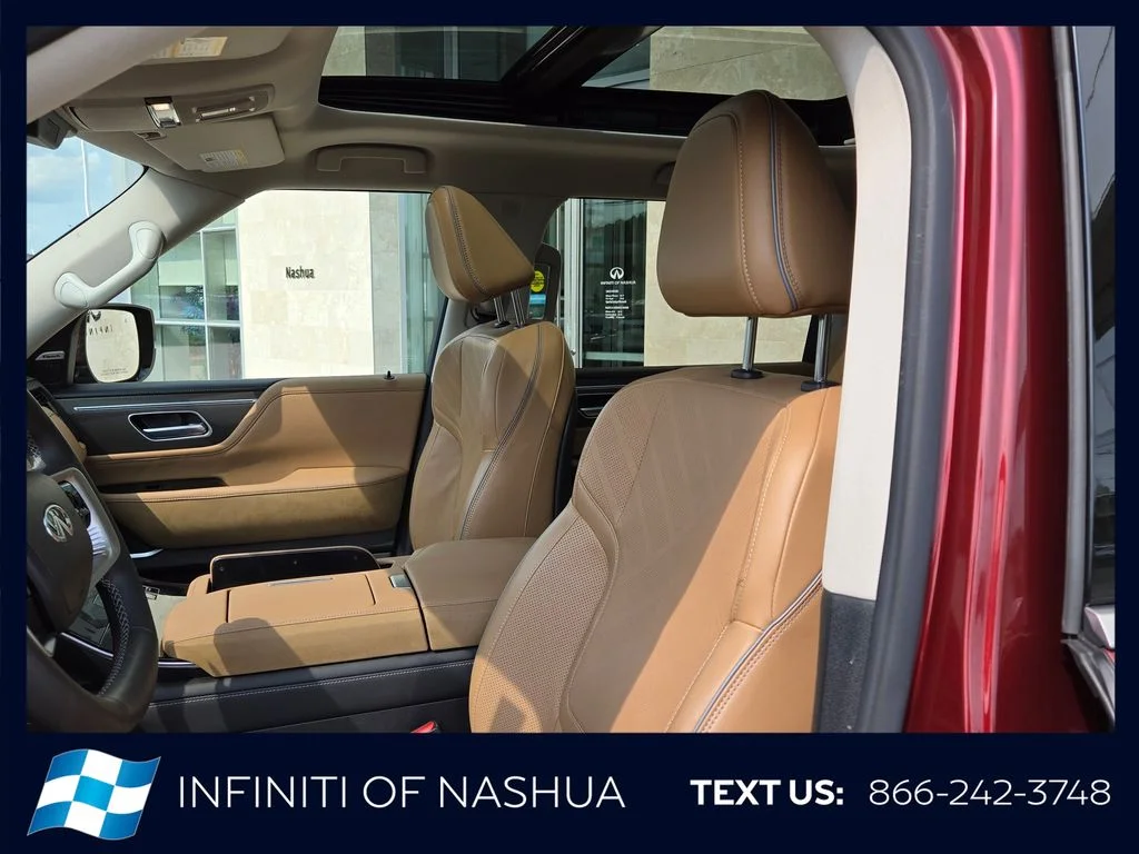 Certified Used 2025 Red INFINITI LUXE image 6