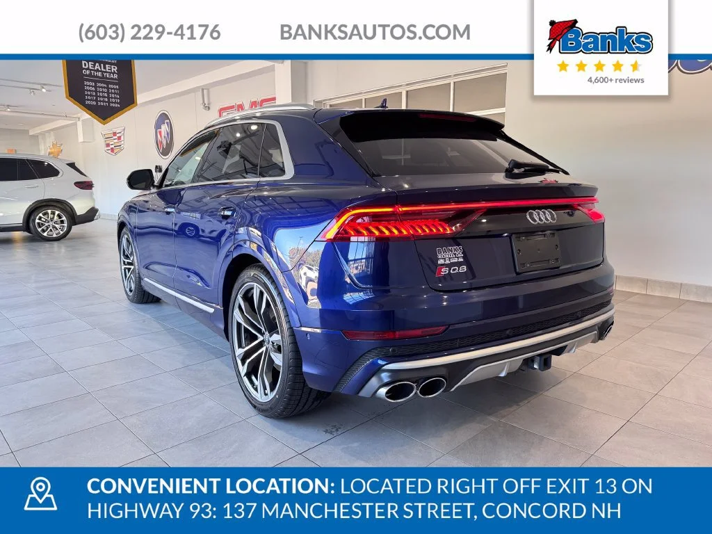 Certified Used 2022 Blue Audi Prestige image 6
