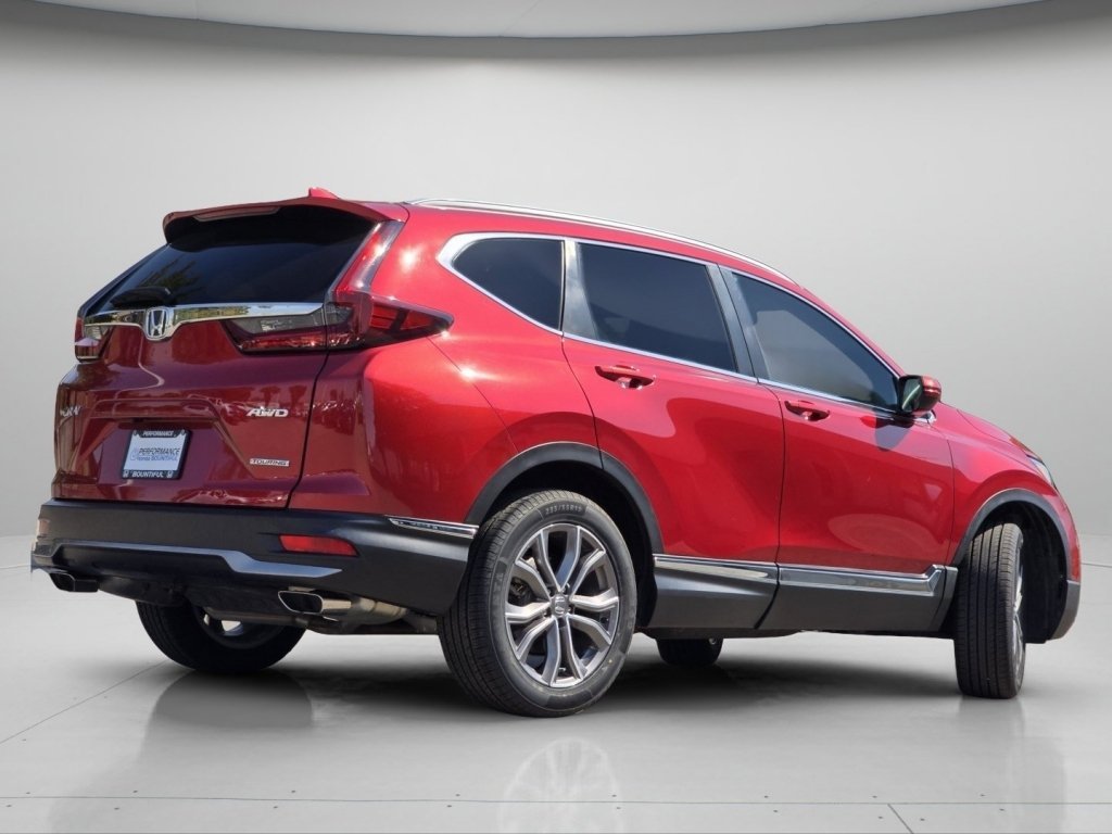 Certified Used 2021 Radiant Red Metallic Honda AWD TOURING image 61