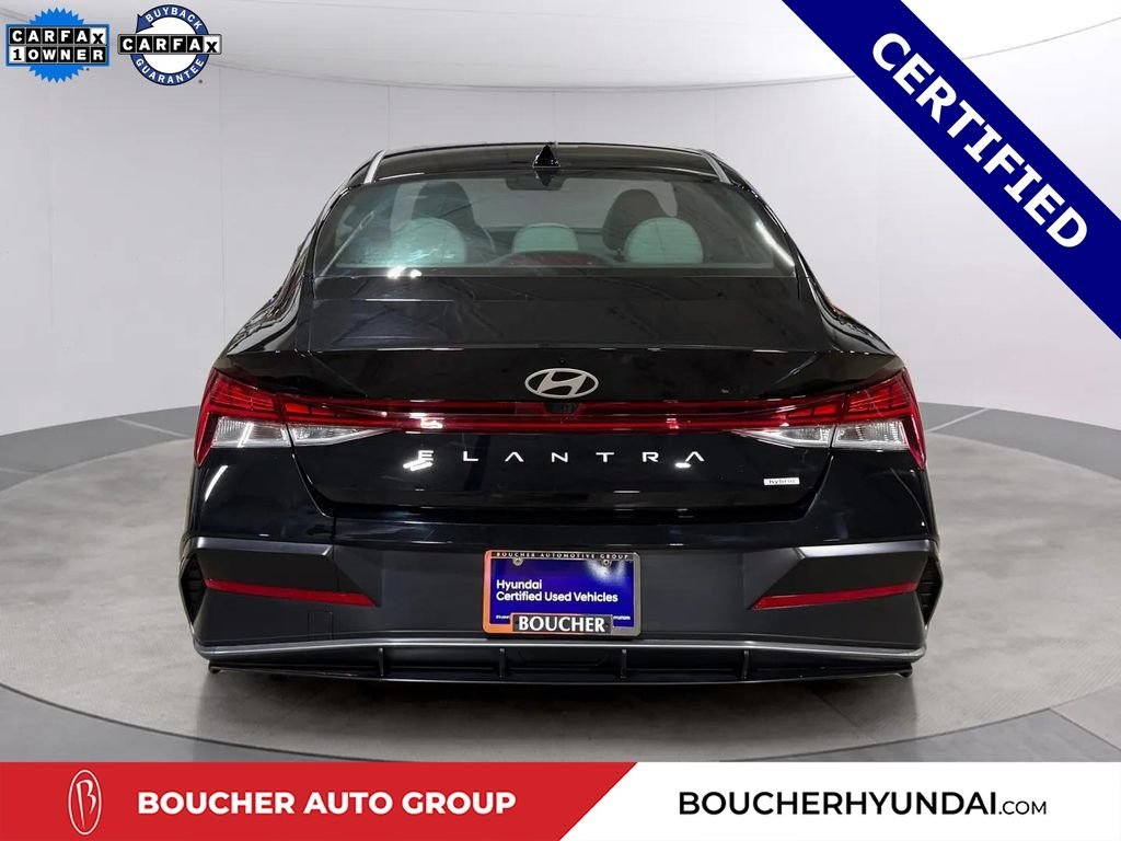 Certified Used 2025 Abyss Black Hyundai Limited image 4