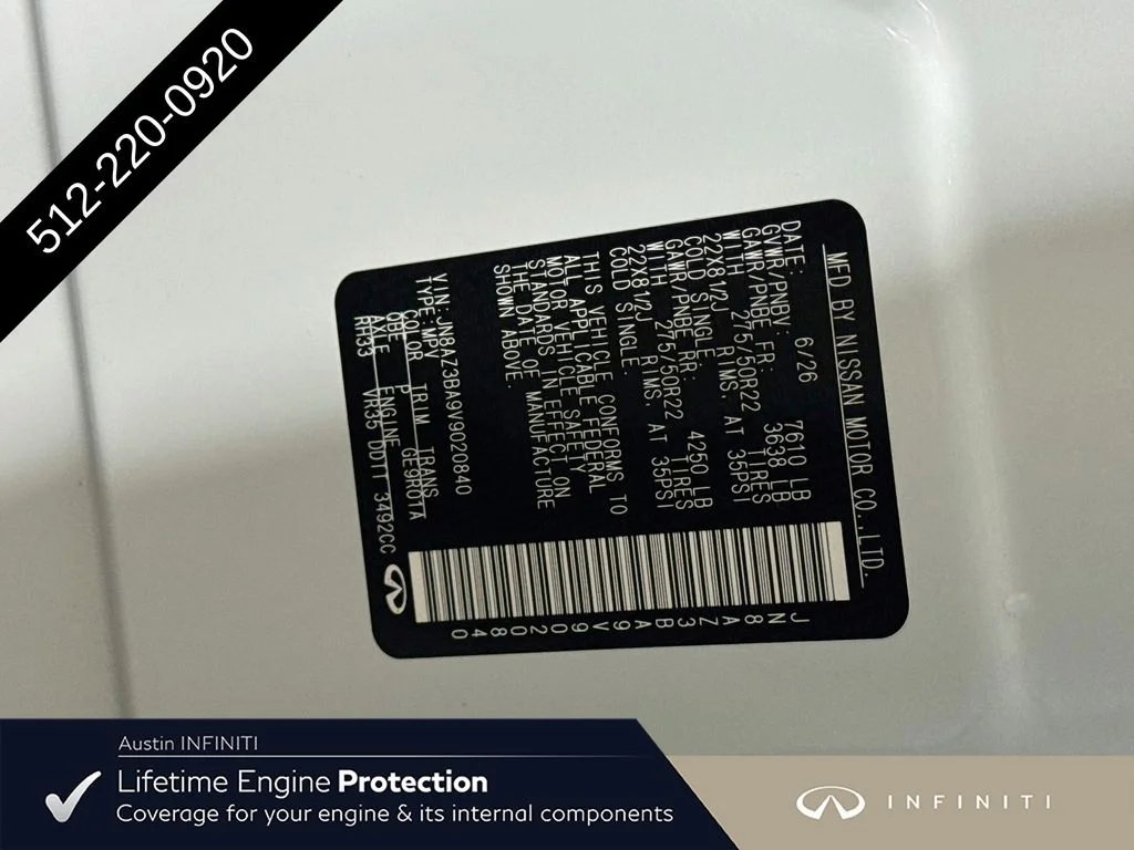 New 2027 White INFINITI LUXE image 44