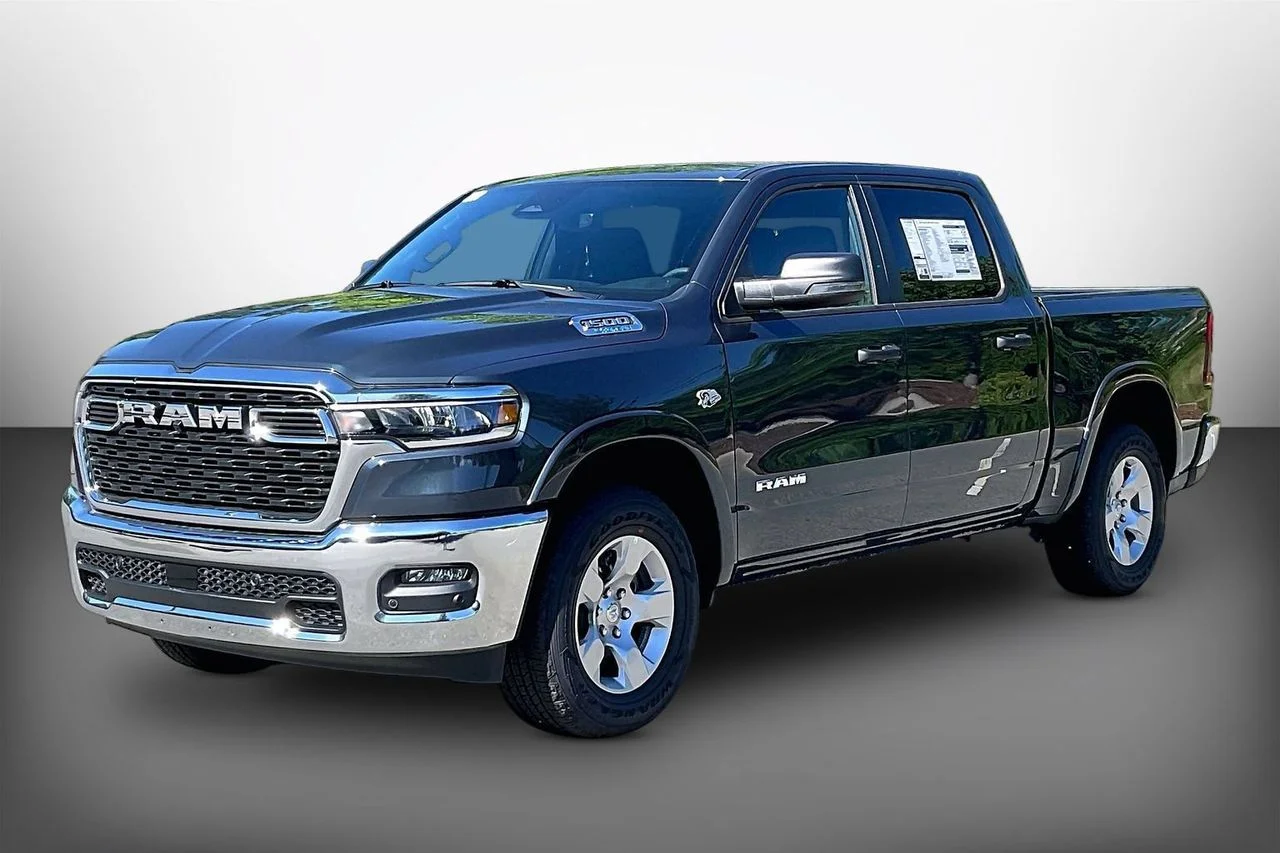 New 2026 Forged Blue Metallic Exterior Paint RAM Big Horn/Lone Star image 4