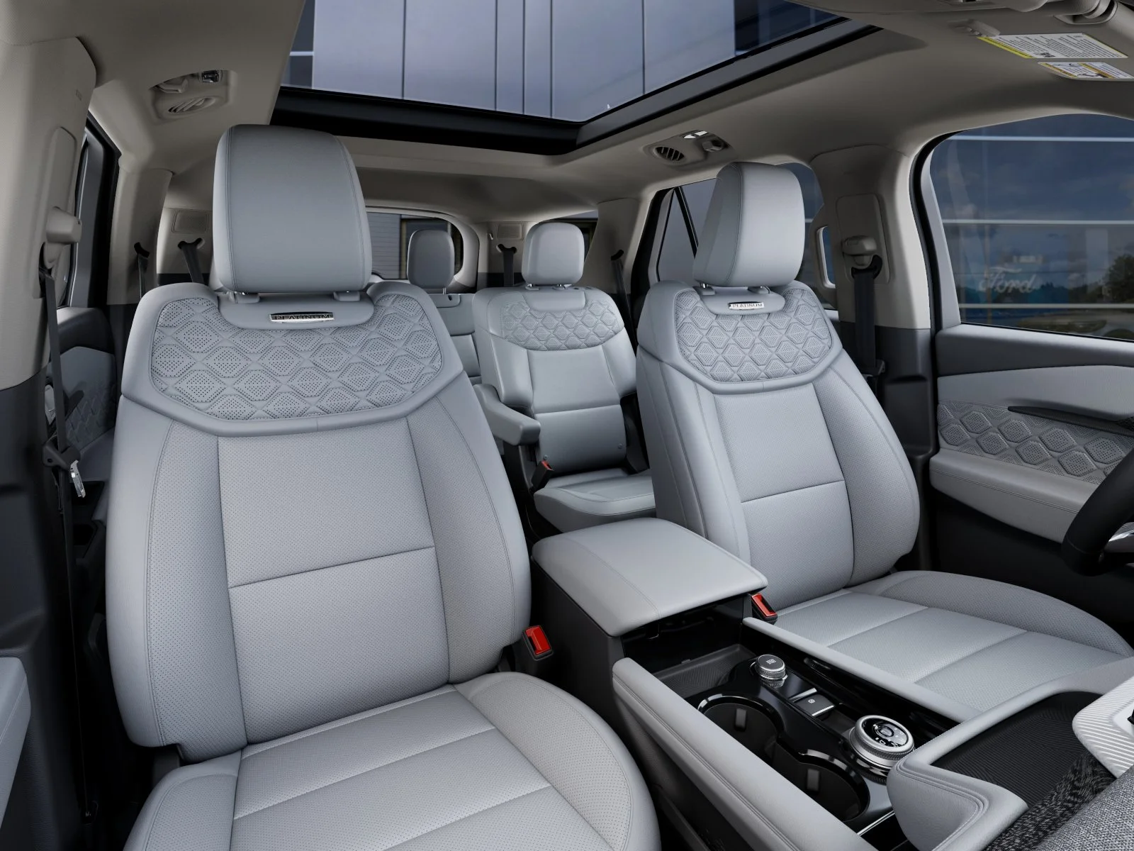 New 2027 Star White Metallic Tri-Coat Ford Platinum™ image 32