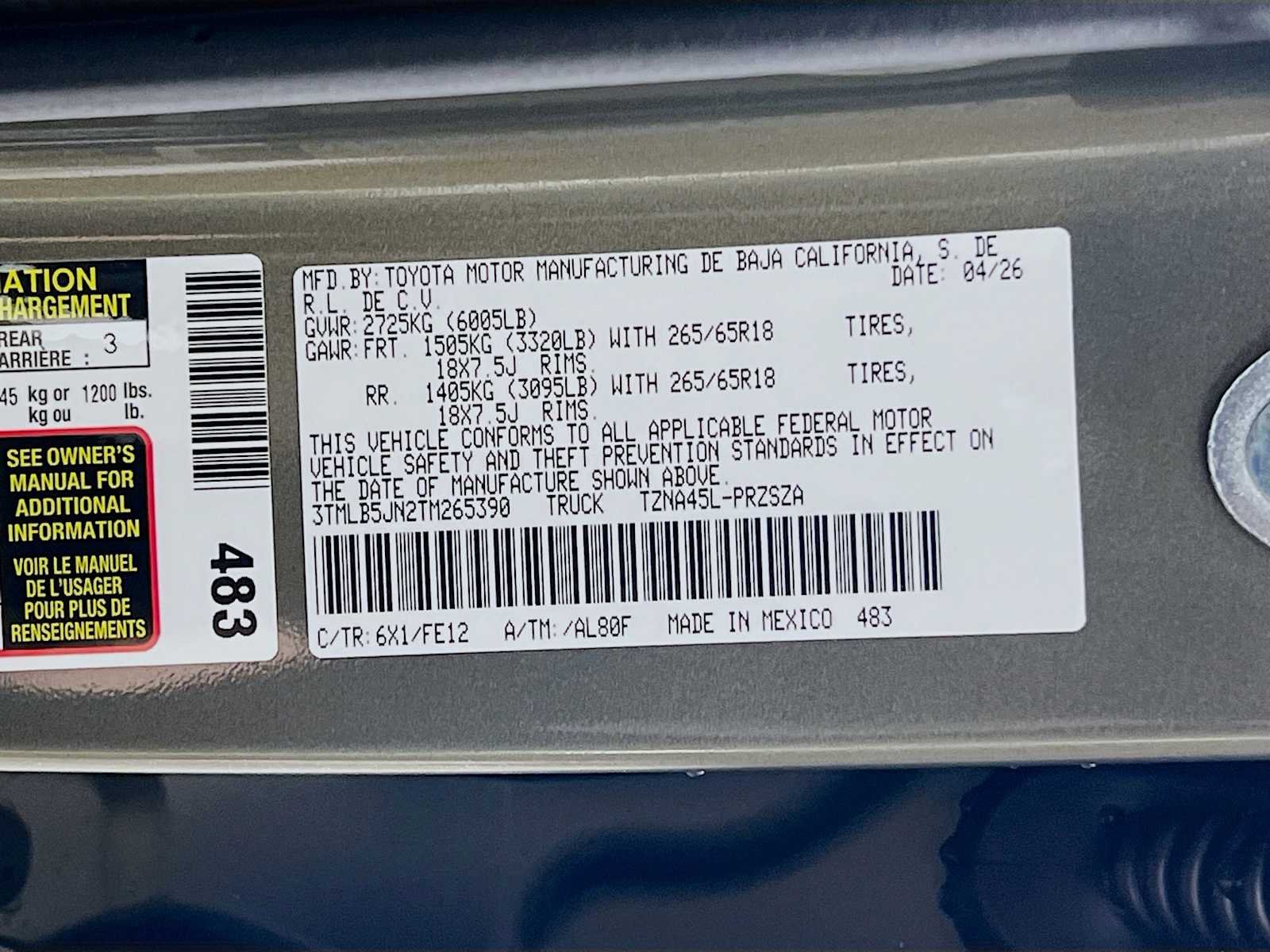 2026 Toyota Tacoma — photo 20