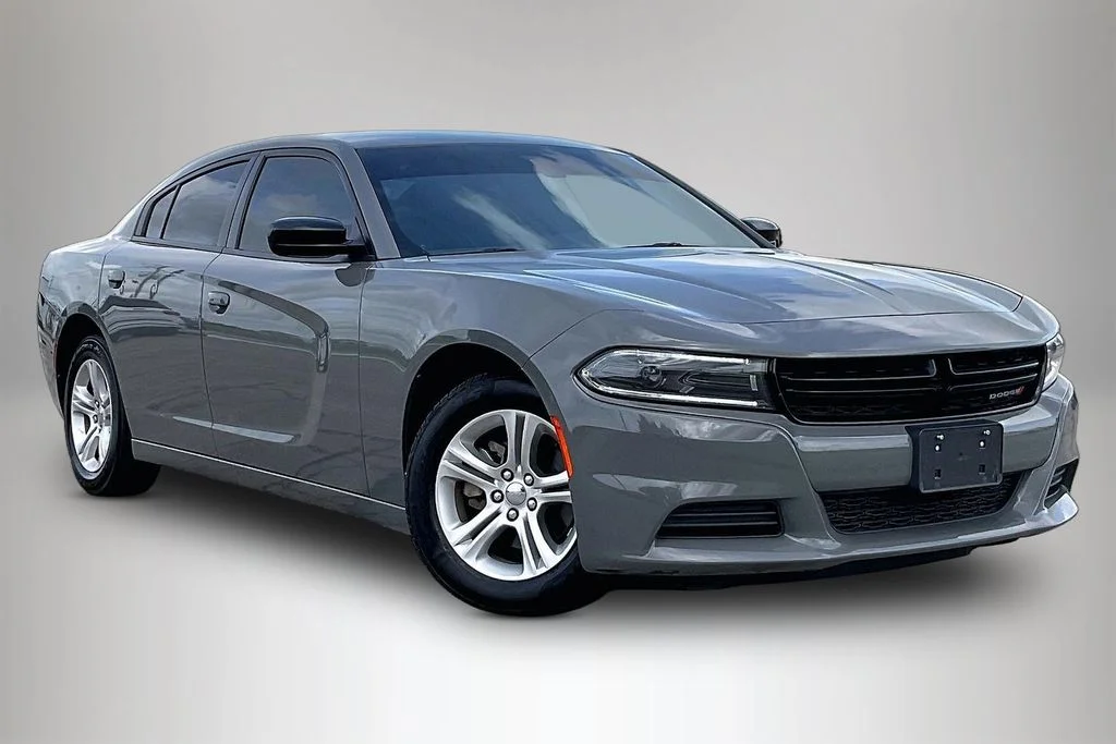 Certified Used 2023 Gray Dodge SXT image 1