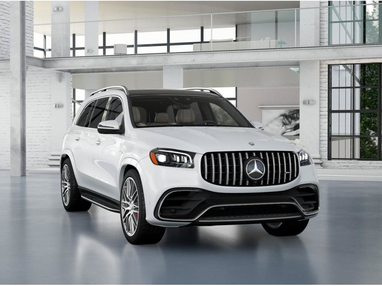 New 2026 MANUFAKTUR Moonlight White Metallic Mercedes-Benz AMG® GLS 63 image 10