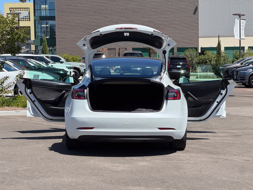 Used 2023 Pearl White Multi-Coat Tesla Base image 25