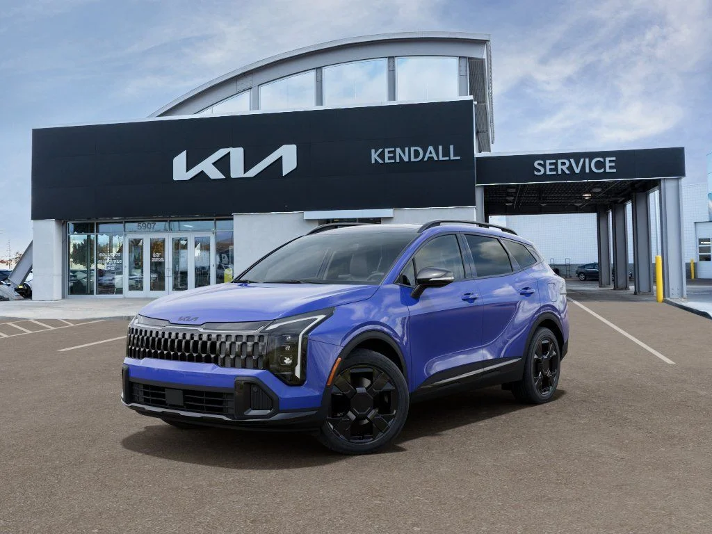 New 2026 Blue Kia X-Line image 1