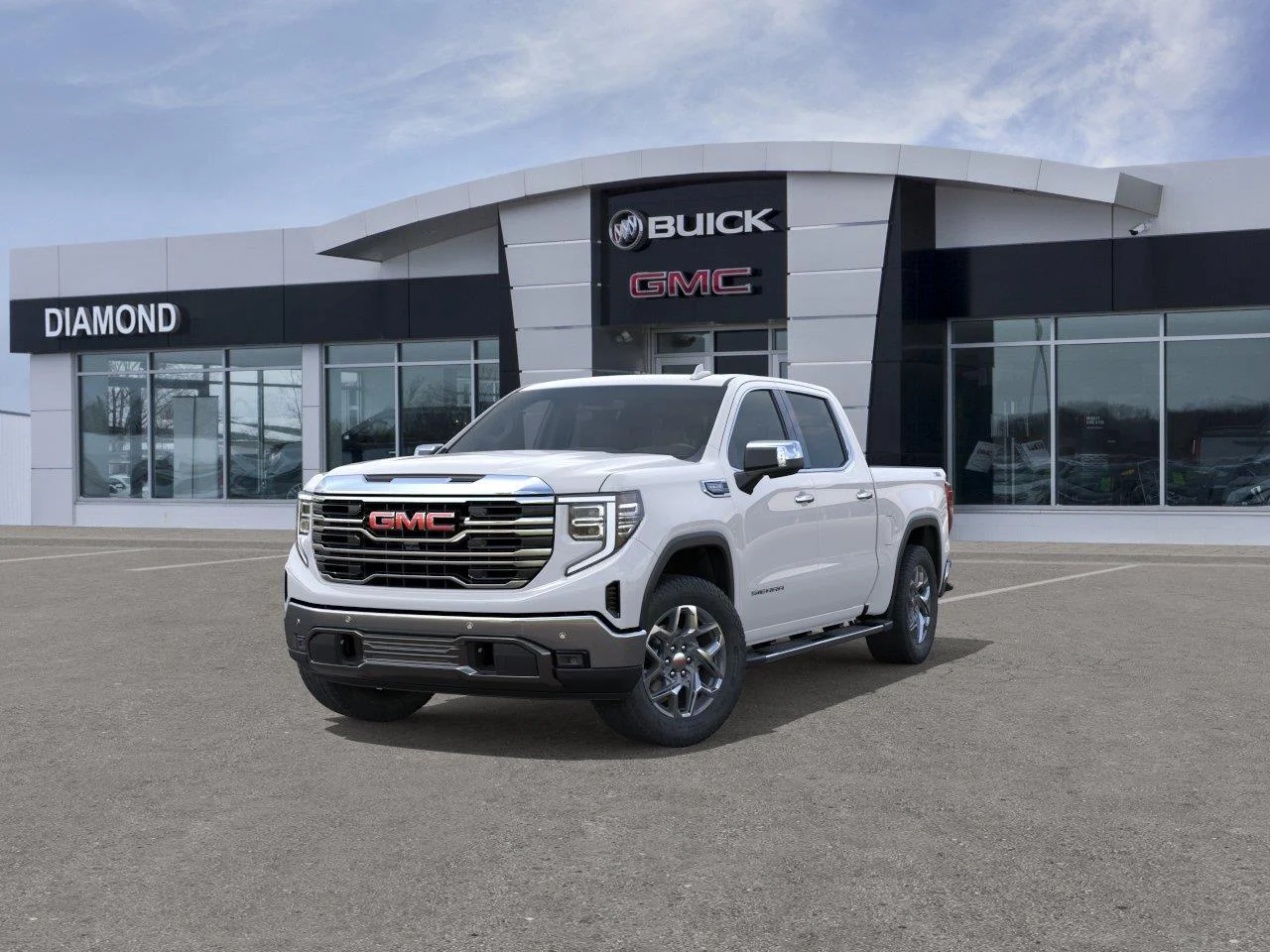 New 2026 Summit White GMC SLT image 8