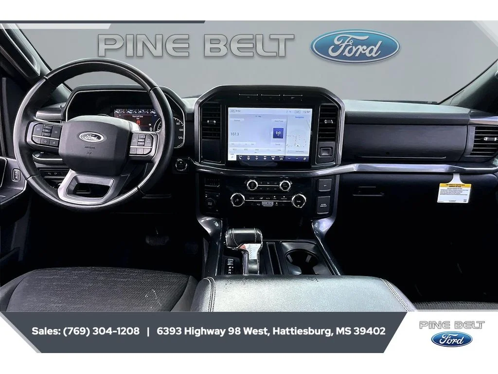Certified Used 2023 Agate Black Metallic Ford XLT image 14