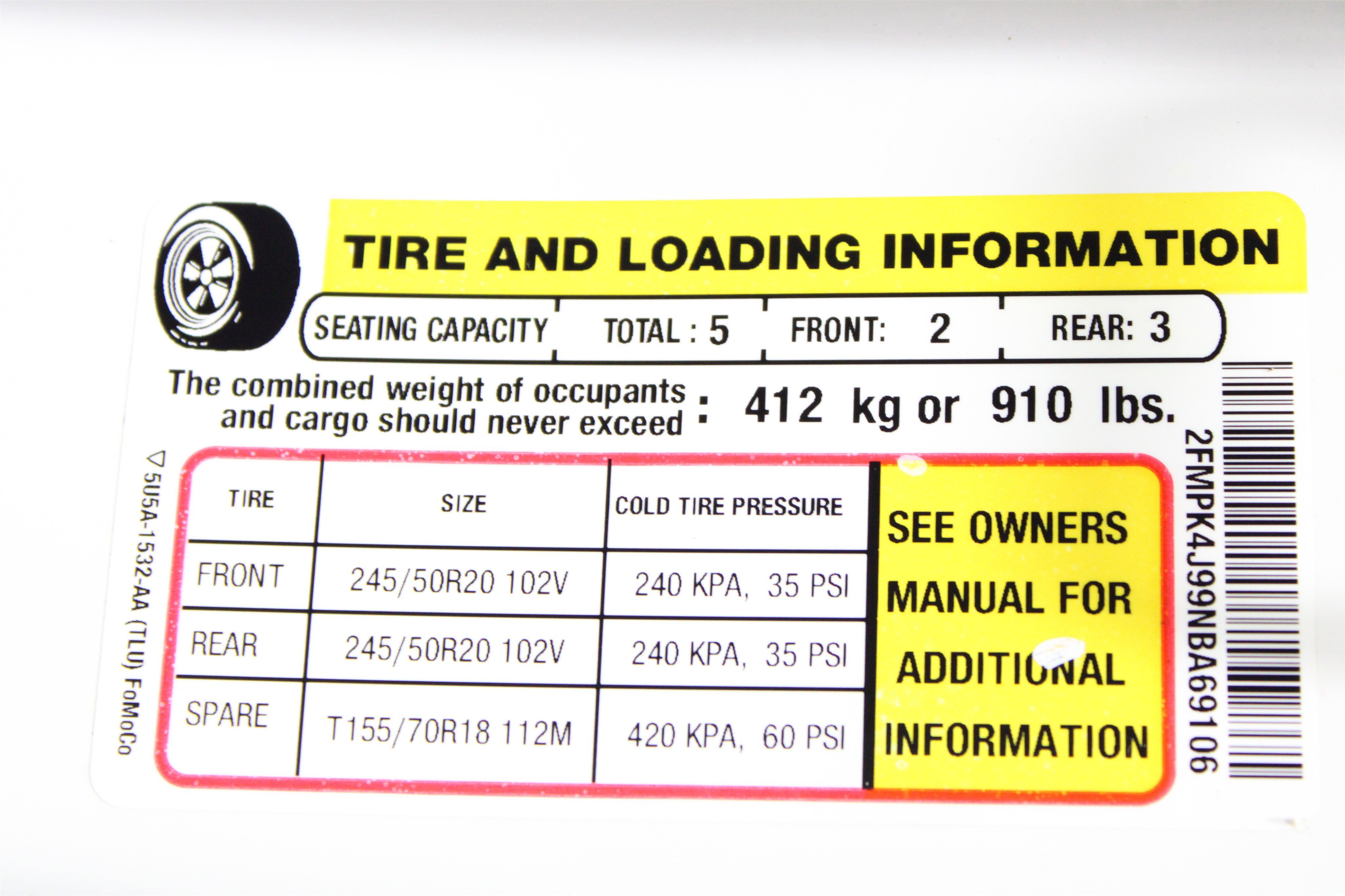 Used 2022 Star White Metallic Tri-Coat Ford ST-Line All-Wheel Drive image 40