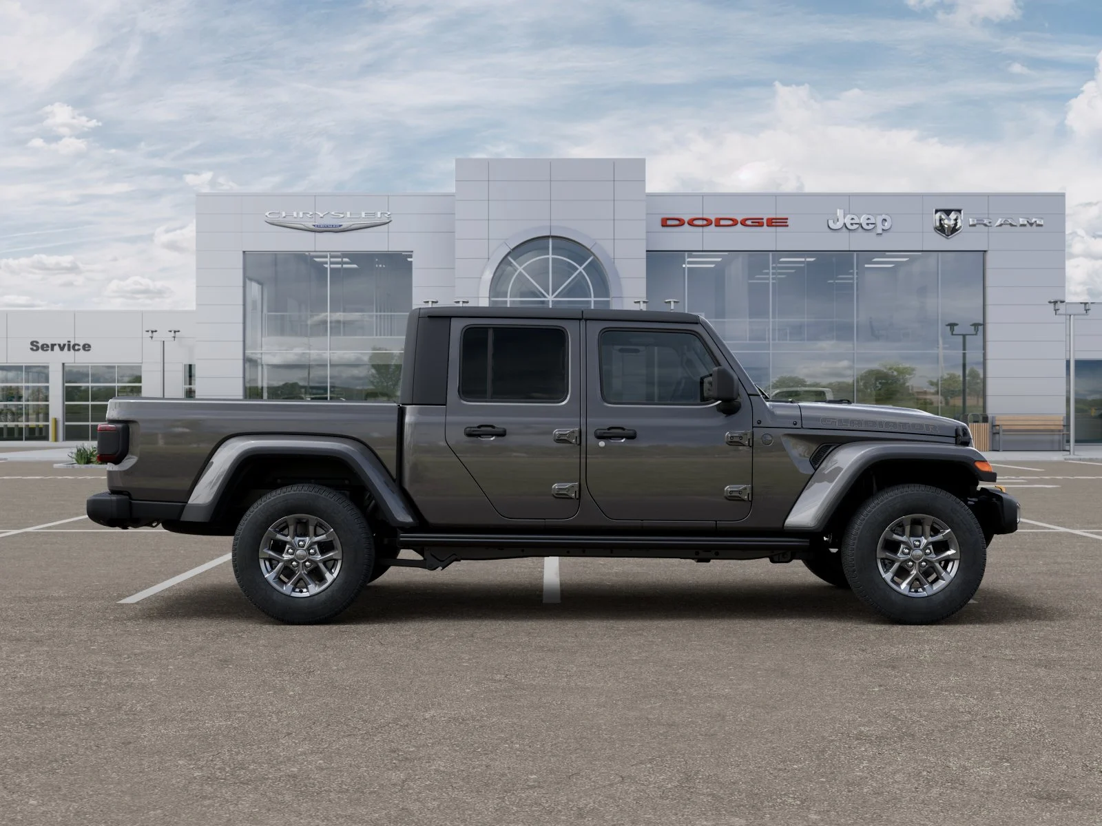 New 2026 Granite Crystal Metallic Clear-Coat Exterior Paint Jeep 85th Anniversary Edition image 47