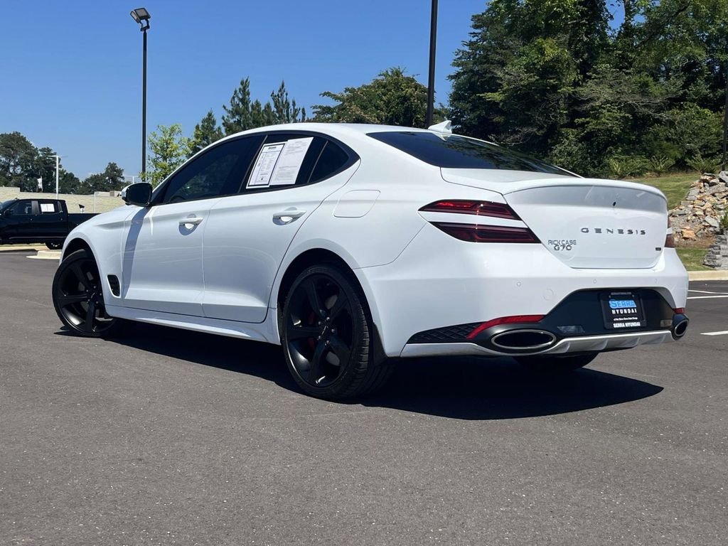 Used 2026 White Genesis 3.3T Sport Prestige image 5