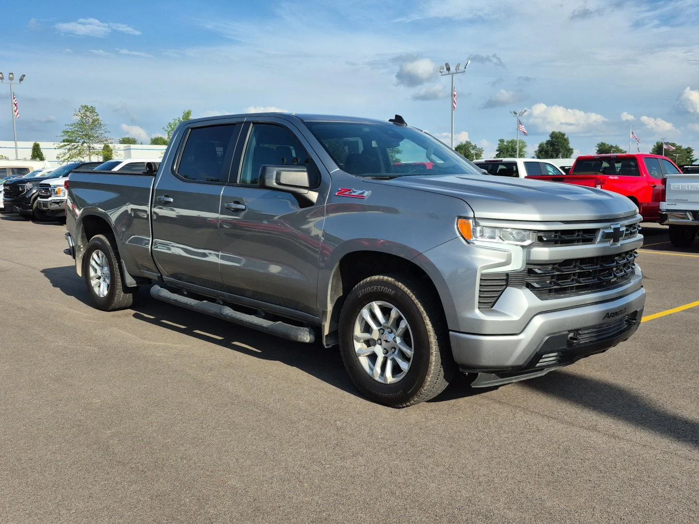 Used 2024 Sterling Grey Metallic Chevrolet RST image 4