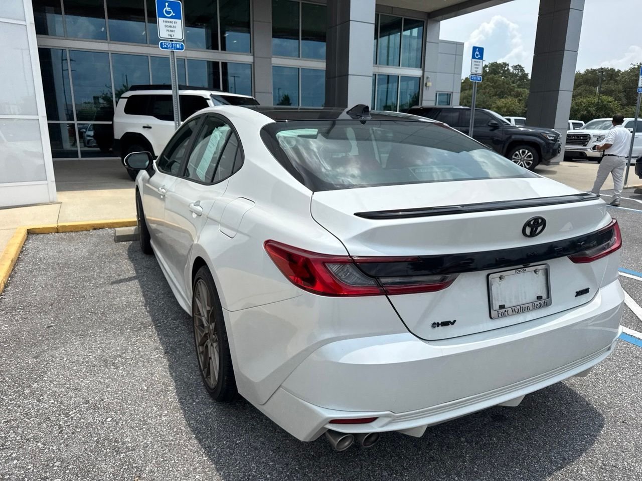 Used 2025 Beige Toyota XSE image 8