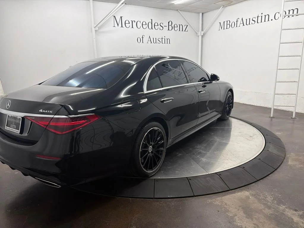 Certified Used 2022 Black Mercedes-Benz S 580 image 8