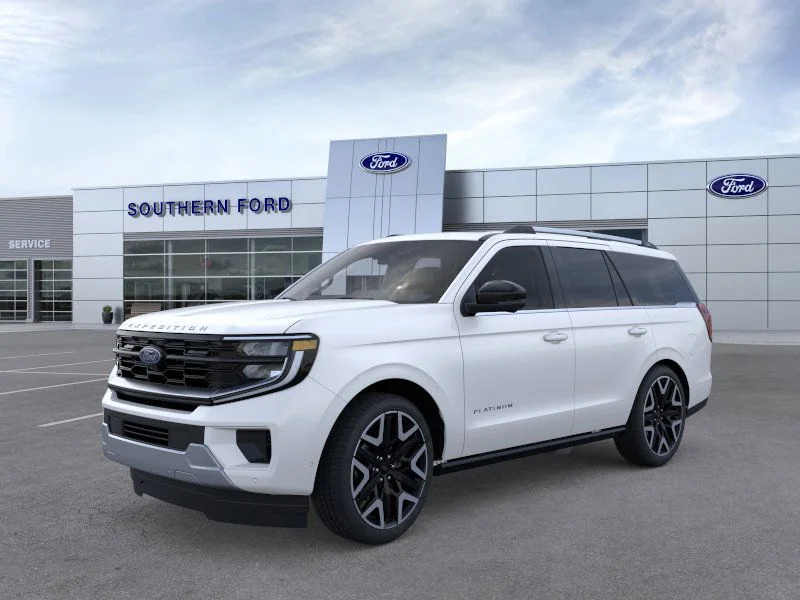New 2026 Star White Metallic Tri-Coat Ford Platinum image 24