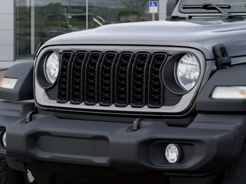 New 2026 Granite Crystal Metallic Clear-Coat Exterior Paint Jeep Sport S image 45