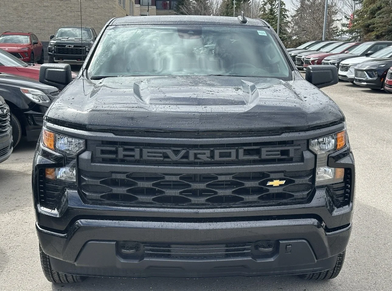New 2026 Black Chevrolet Custom image 2