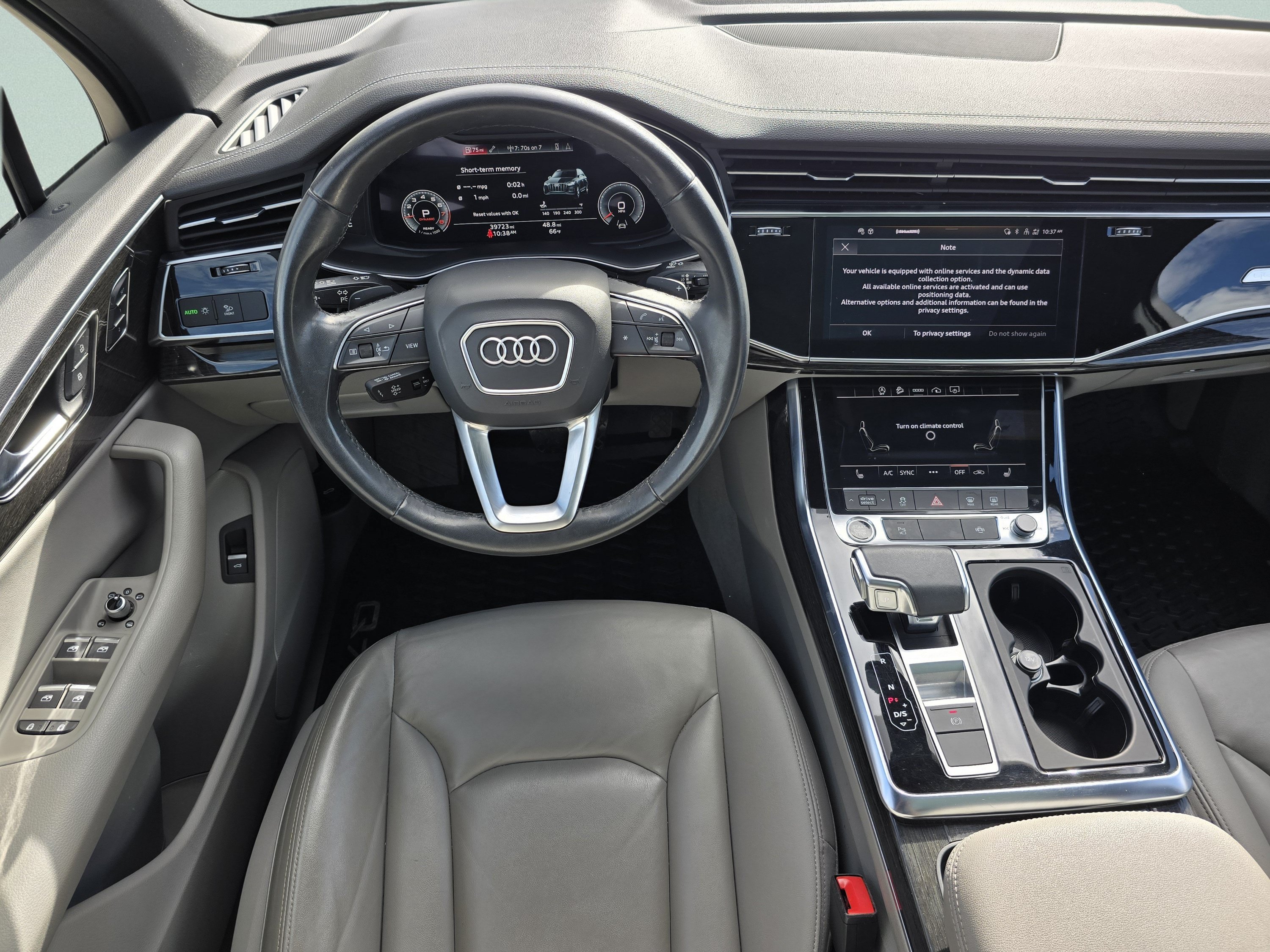 Used 2023 Blue Metallic Audi Premium image 4