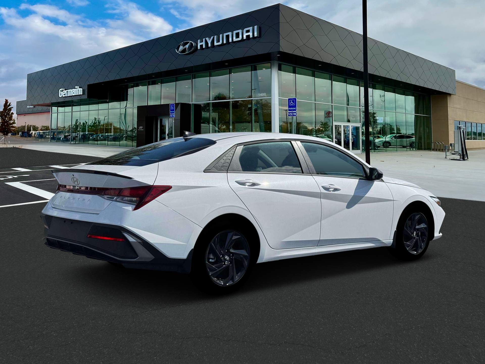 New 2026 Serenity White Hyundai SEL Sport image 8