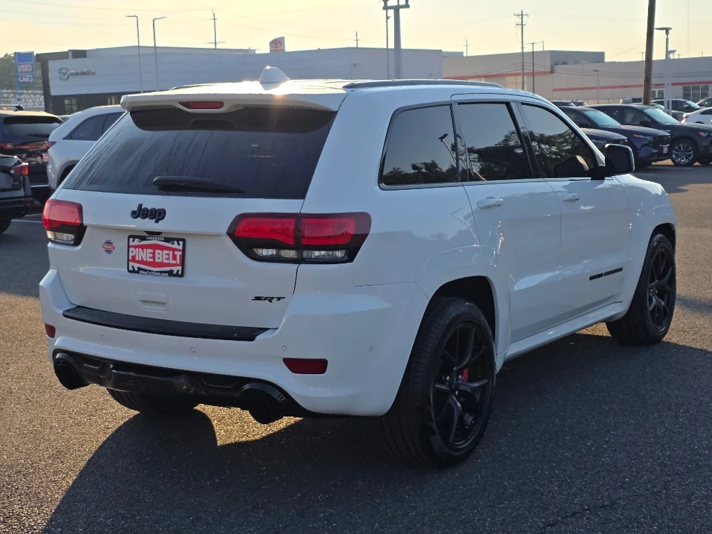 Used 2019 Bright White Clearcoat Jeep SRT image 16